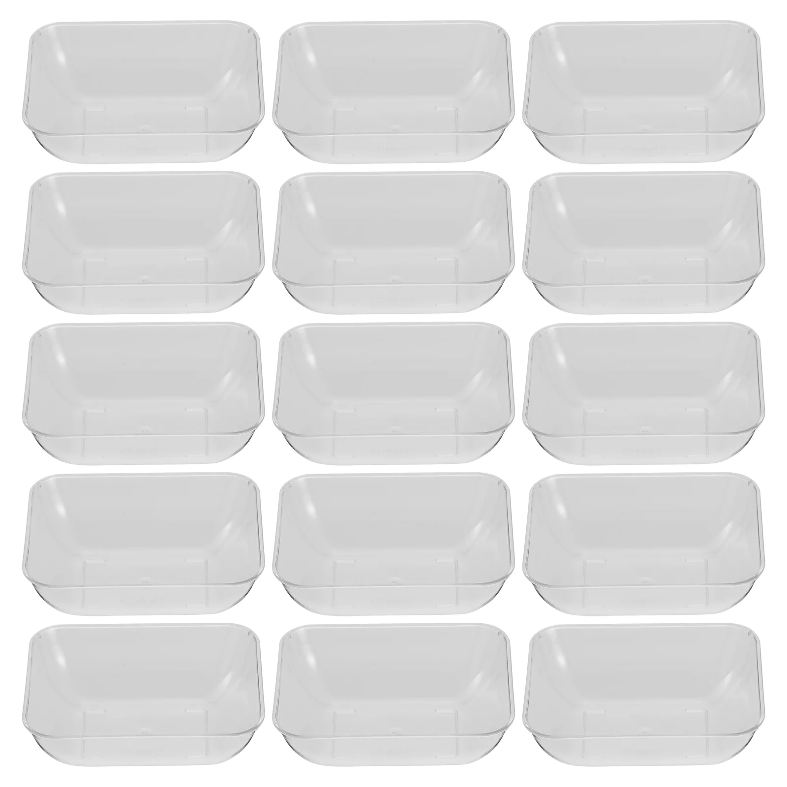 

Bowls Sauce Dipping Bowl Dish Cups Dishes Disposable Soy Servingclear Plates Party Dipsnack Condimentdessert Chip Tray Candy