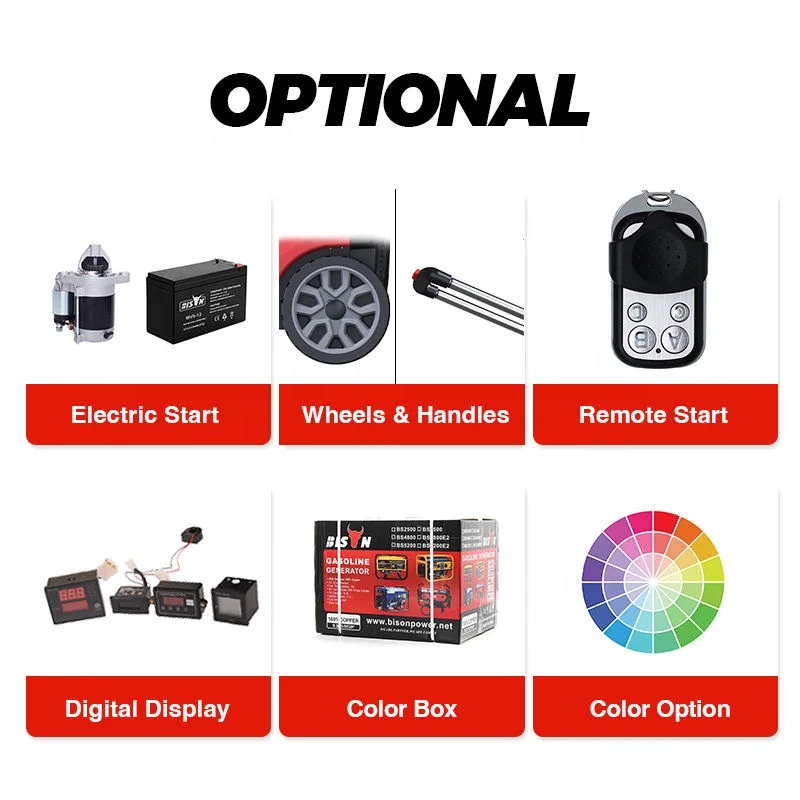 Китай мини 3 кВт кВА воздушное охлаждение бензиновые бытовые электрические