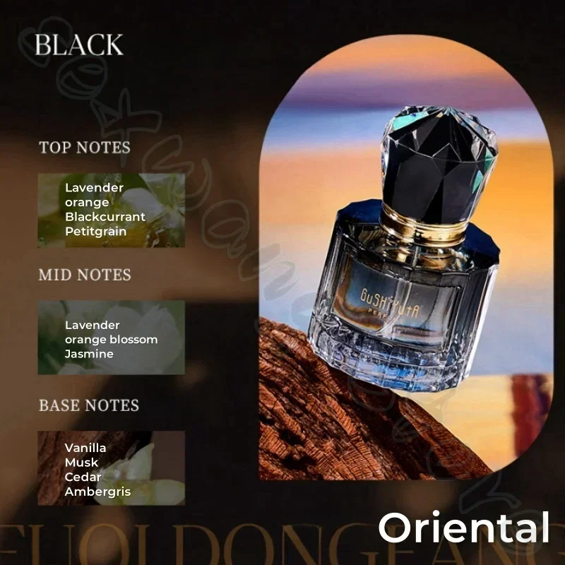 Кристаллический восточный деревянный аромат парфюм свежий и элегантный