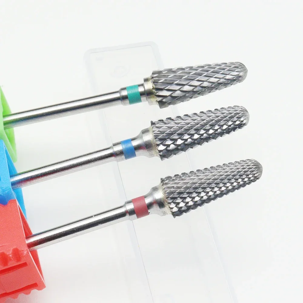 1 шт. сверло из карбида вольфрама для ногтей L0515 насадки удаления геля маникюра