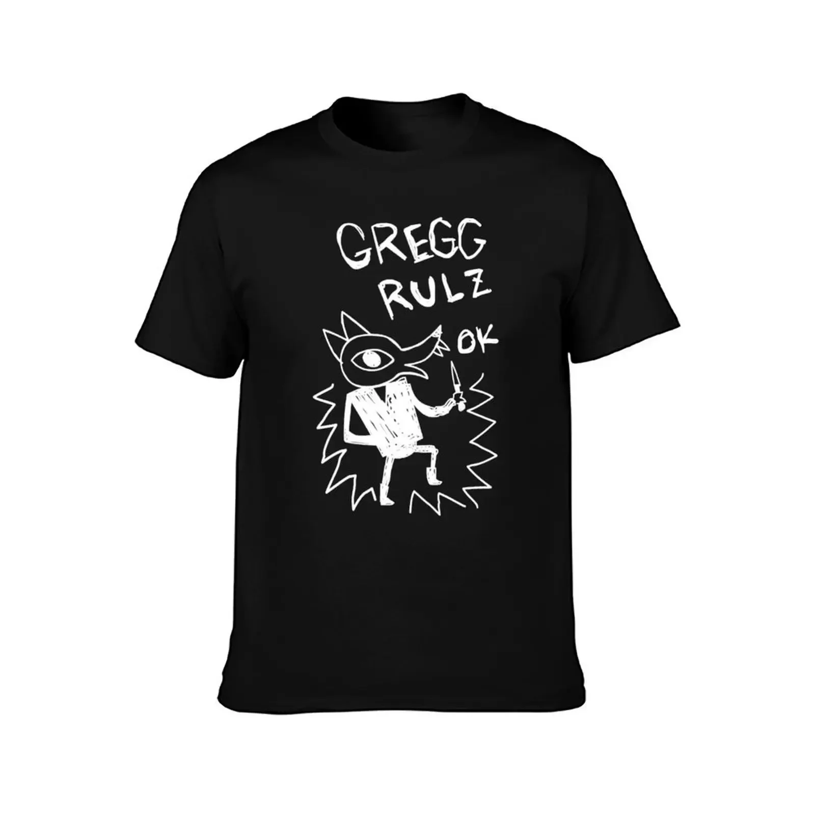 Футболка Gregg Rulz Ok дизайнерские рубашки винтажные мужские футболки на заказ 100 ℅