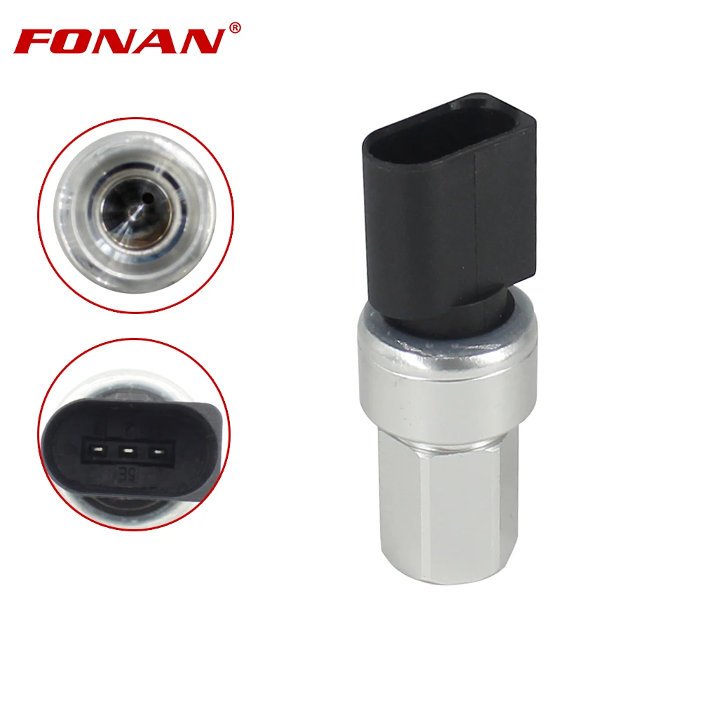 Датчик давления кондиционера для Audi A1 Q3 TT Skoda Octavia Fabia Yeti VW Golf Jetta Tiguan 1J0959126 1K0959126E Датчик давления кондиционера для Audi A1 Q3 TT Skoda Octavia Fabia Yeti VW Golf Jetta Tiguan 1J0959126 1K0959126E