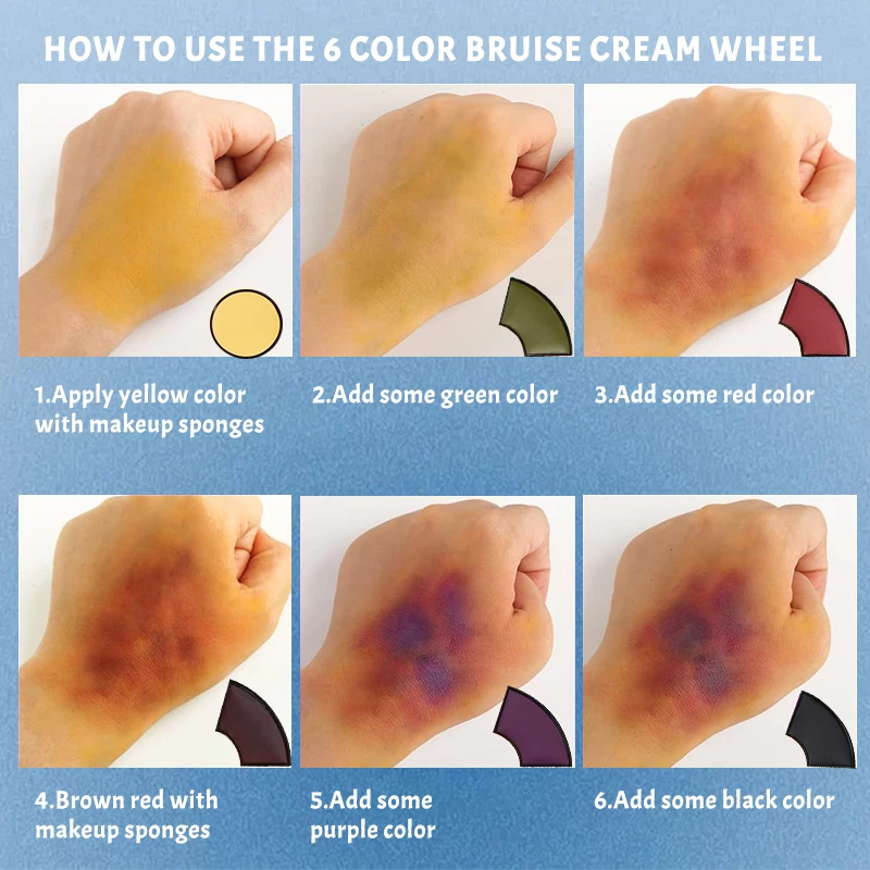 Sfx Набор Для Макияжа Лица И Тела Хэллоуин Специальные Эффекты Искусственных