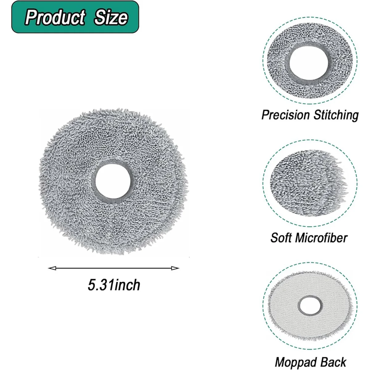 Пылесос-робот Dreame X40 Ultra / Pro S30 основная боковая щетка фильтры НЕРА тряпичная