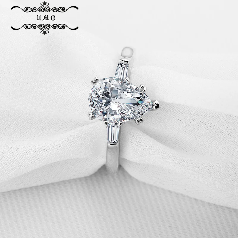 

Женское кольцо из серебра 925 пробы, 7 х10 мм