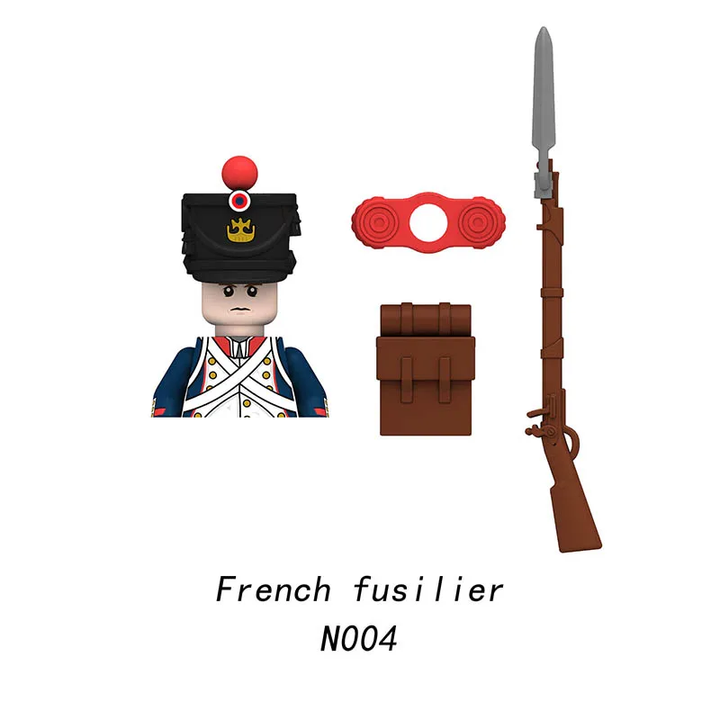 Конструктор армейский британский солдат WW2 конструктор оружие MOC игрушки подарок