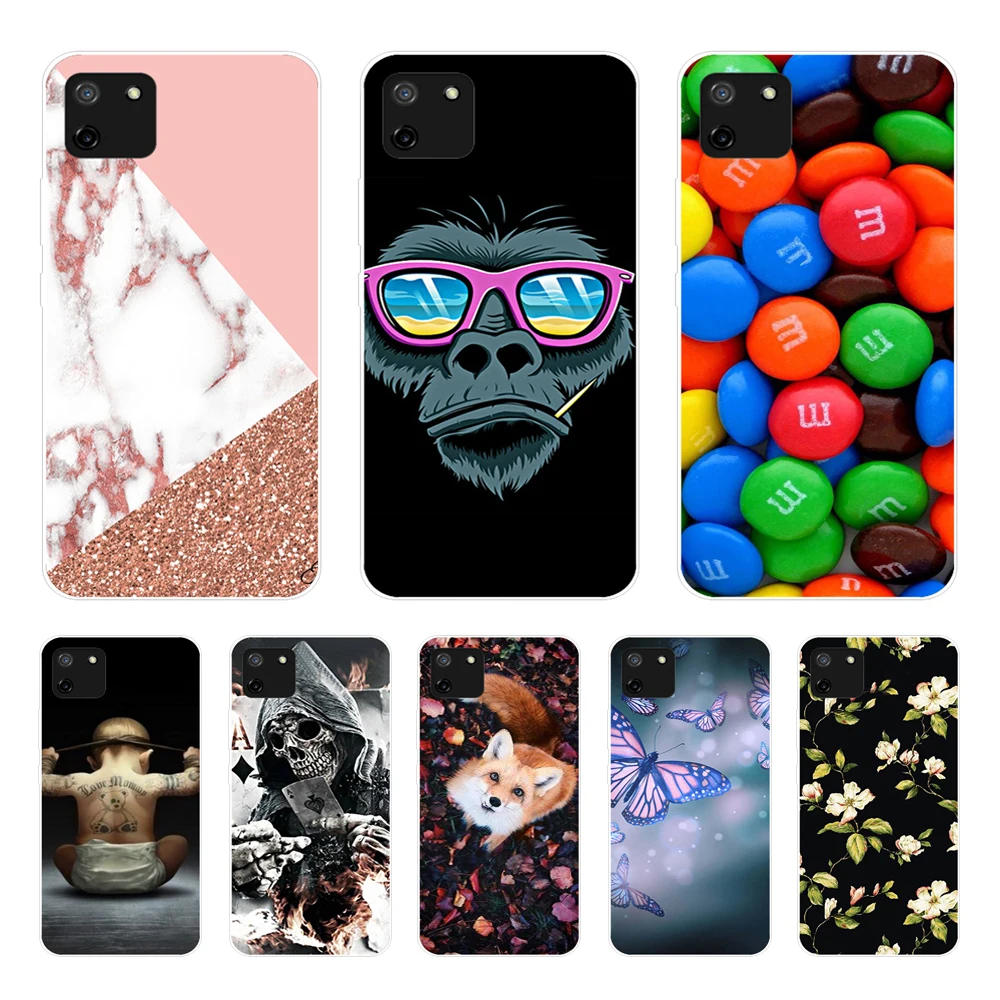 Чехол для Realme C11 2021, чехол для телефона, мягкий силиконовый чехол из ТПУ для Realme C11 2021, чехол RealmeC11 C 11 2020, Модный чехол