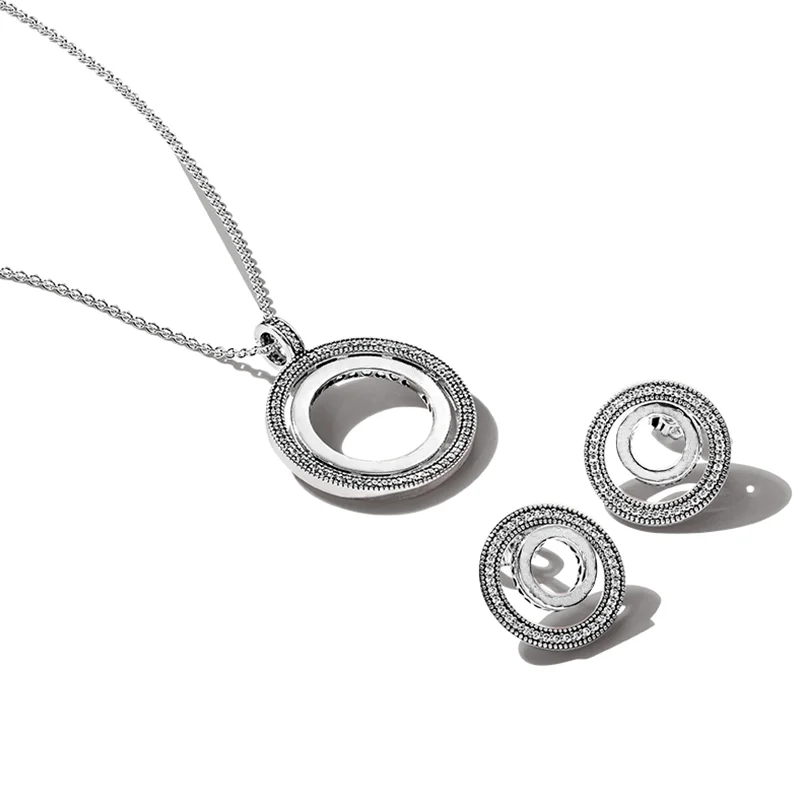 

Женское ожерелье из серебра 925 пробы, с подвеской в виде сердца