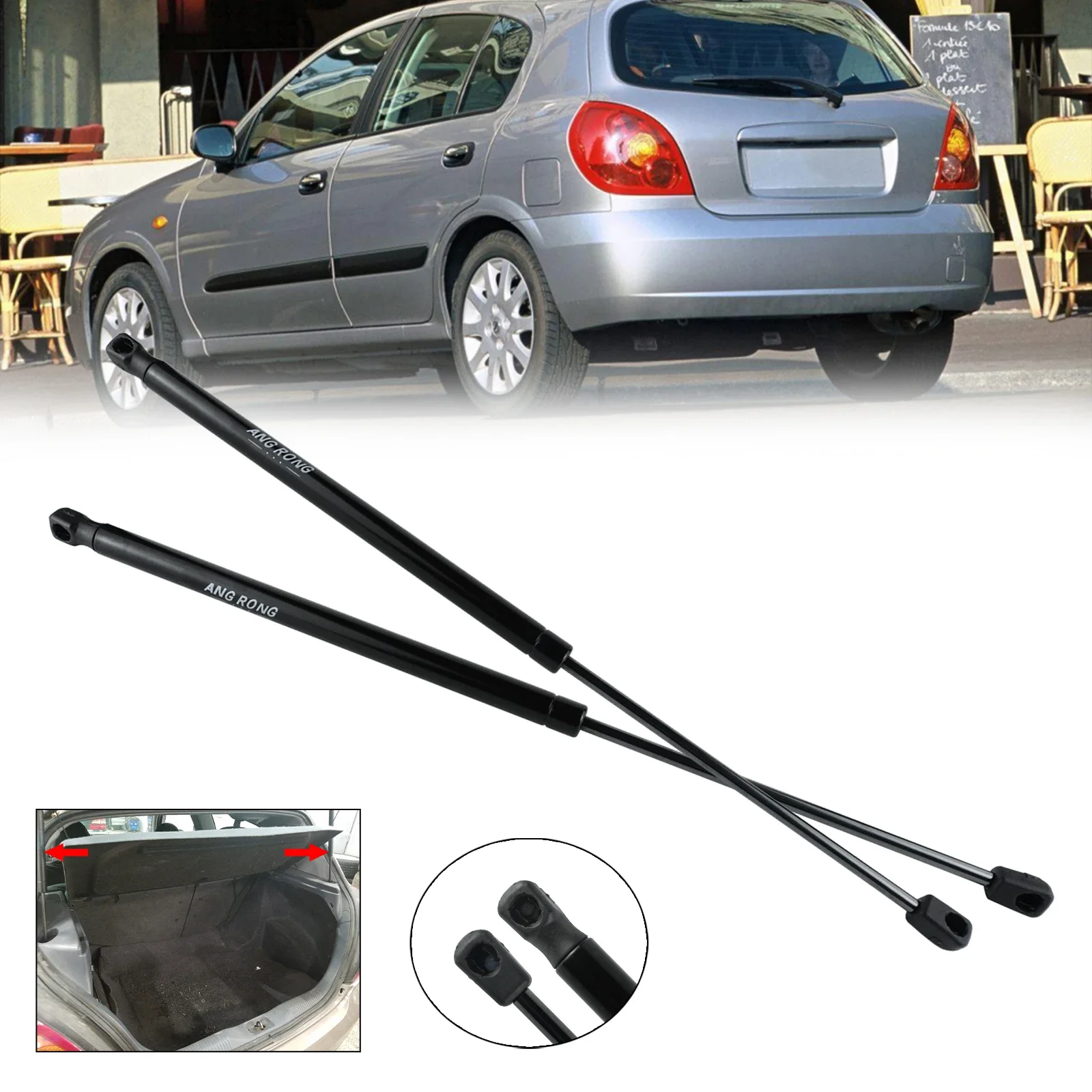 Задние газовые стойки багажника для Nissan Almera ll N16 2000-2006 ...