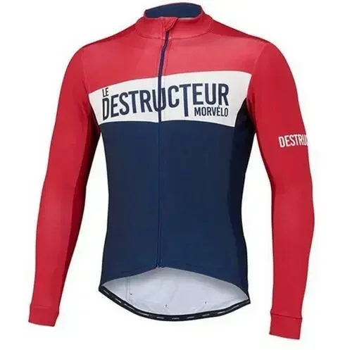 Мужской велосипедный трикотаж Morvelo 2024 с длинными рукавами Roap Ciclismo одежда для