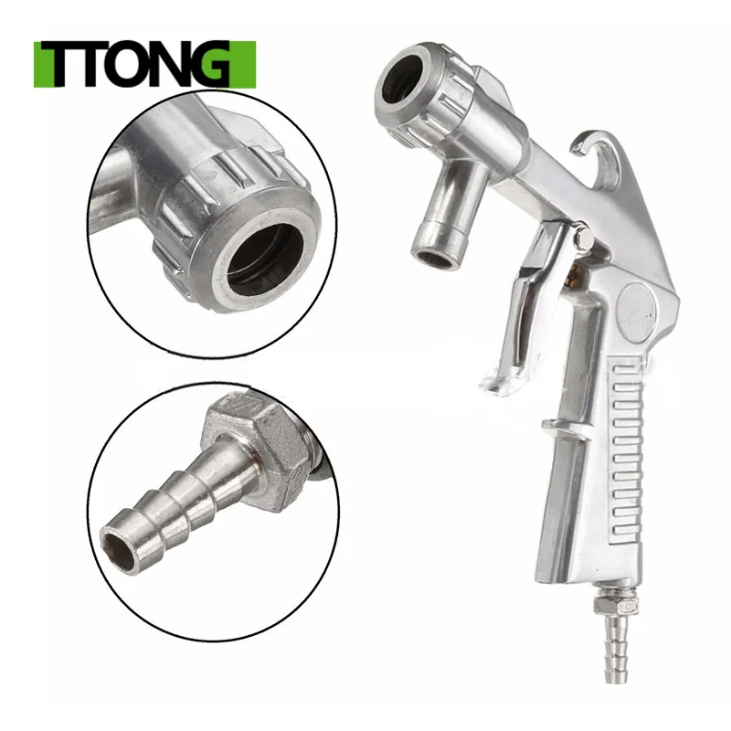 Sandblaster Feed Blast Spray Gun Sandblasting Gun Abrasive Tool Ceramic Nozzles Tips Kit Pneumatic Tools