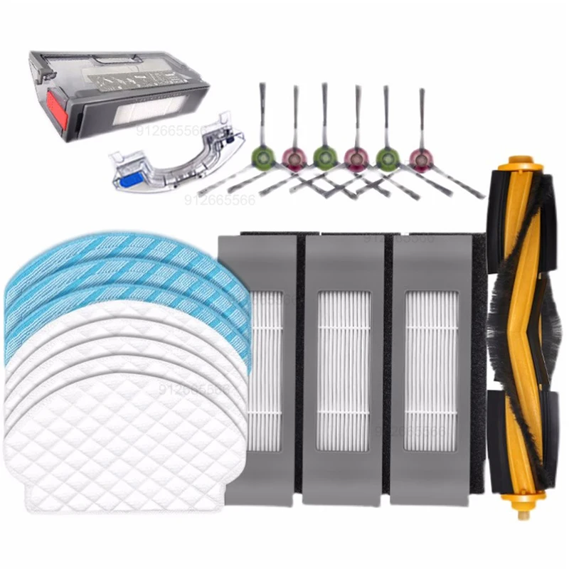 

Main Side Brush Filter Mop For Ecovacs Deboot OZMO N7 N8 920 950 T5 Yeedi 2 Hybrid Robot Vacuum Cleaner N8 920 950 Spare Parts
