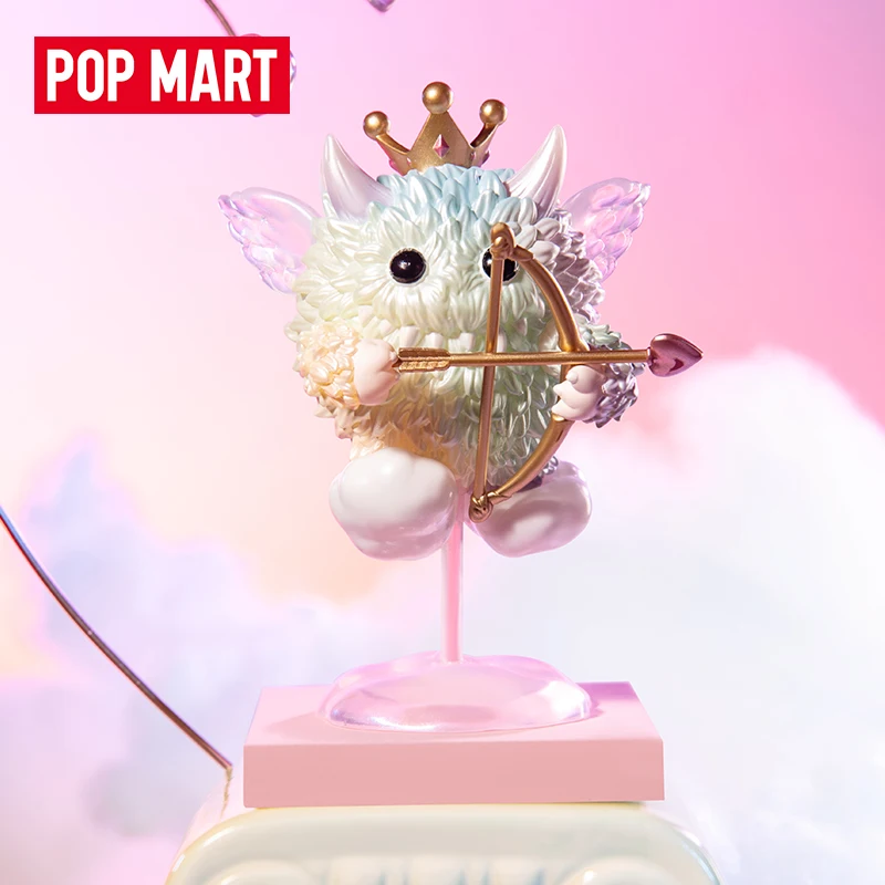 

POP MART Instinctoy Minster Fluffy Joyful Life Series Blind Box Toy Kawaii Doll Action Figure Gift Surprise Model Mystery Box