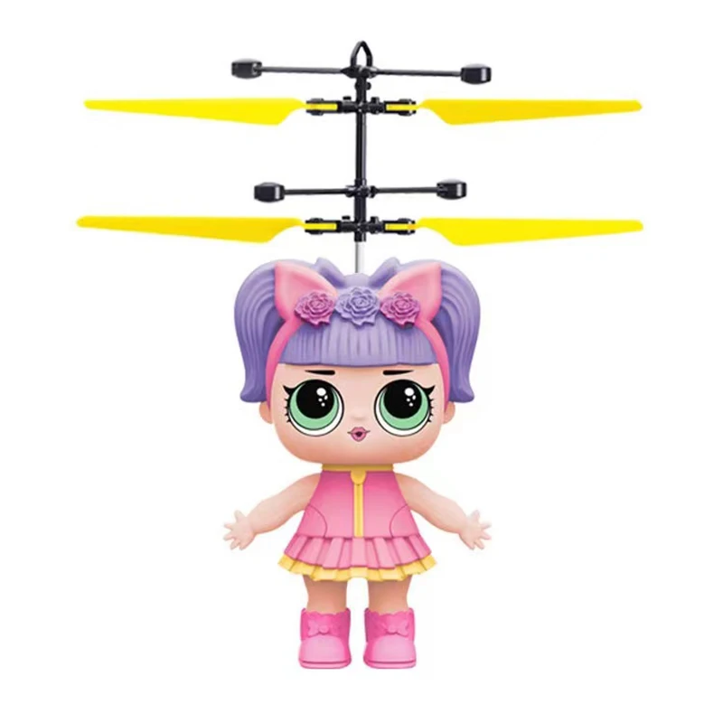 

Летающие игрушки-сюрпризы для девочек, летающий шар, игрушки RC вертолет с дистанционным управлением, сюрприз, подарок на день рождения для д...