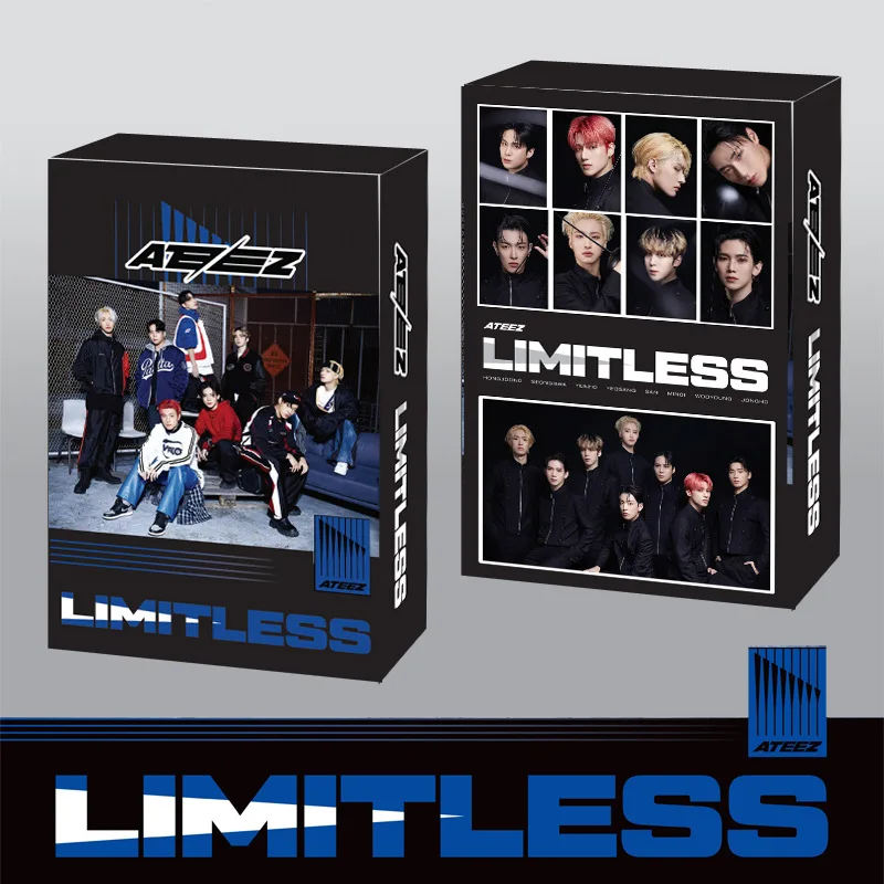 

54PCS/Set Kpop ATEEZ BEYOND Lomo Cards New Album Postcards Photocard Photo Print Card High Quality Poster Kpop Fans Gift