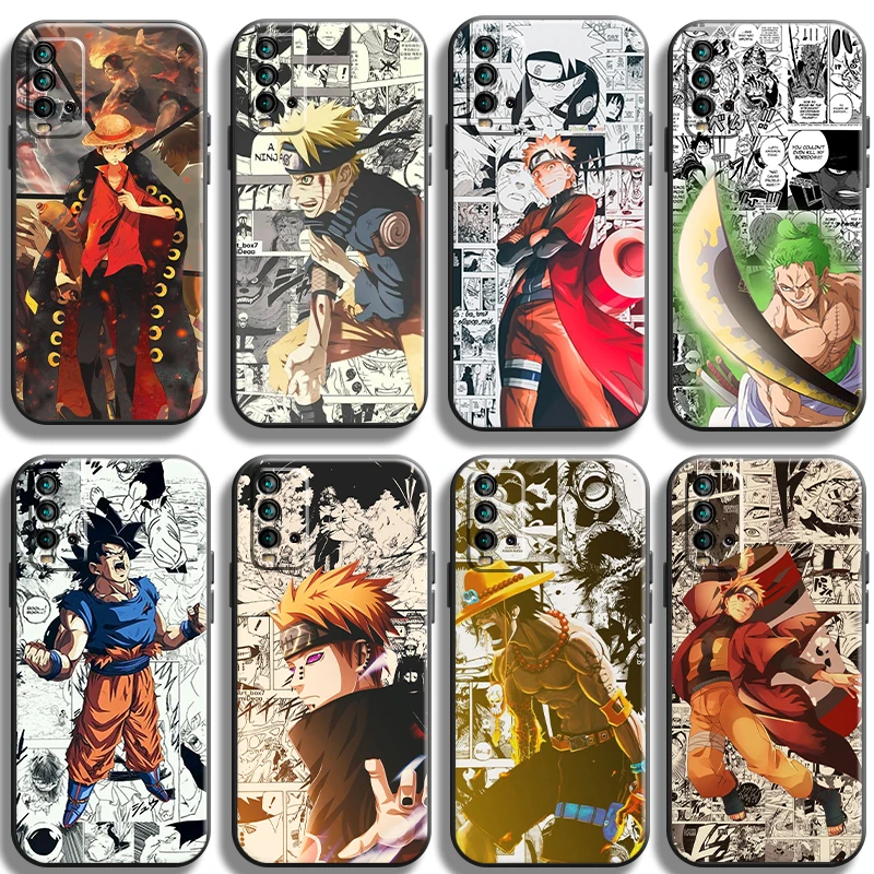 

Japan Anime NARUTO Phone Case For Xiaomi Redmi Note 10 Pro MAX 5G 9T 9S 10S 9 Pro MAX 9 9T 9AT 9A 9C 10T 5G Cover Smartphone