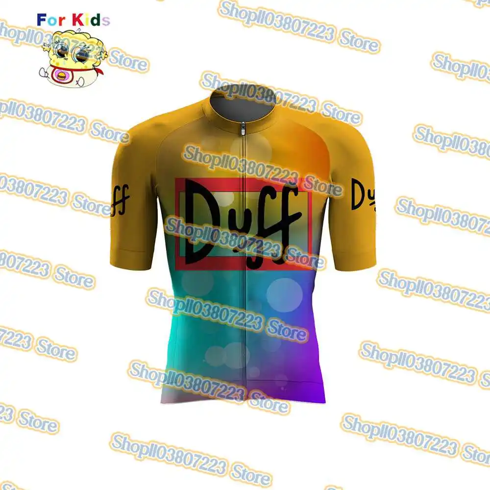 2024 Duff Пивной Напиток Детский велосипедный трикотажный нагрудник короткий
