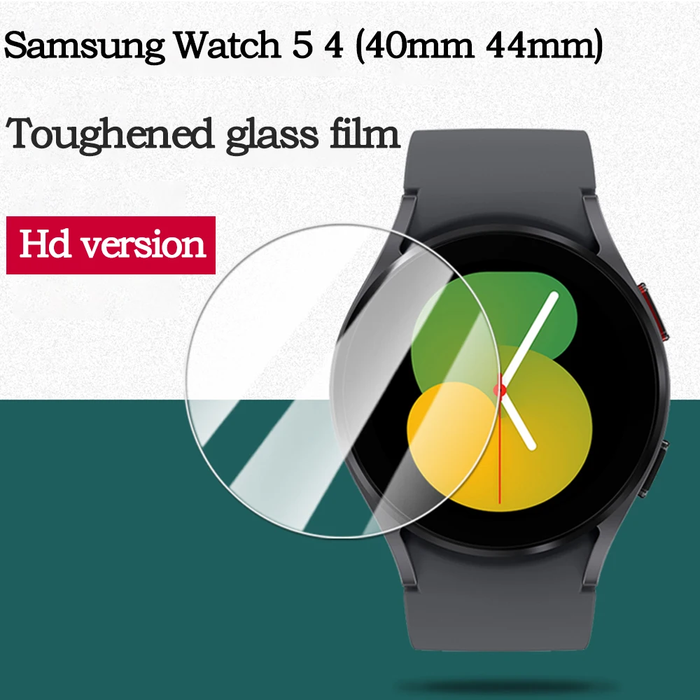 

For Samsung Galaxy Watch 5 4 40/44MM Tempered Glass Screen Protector for Samsung Watch 40mm 44mm 9H Protective Film accessories