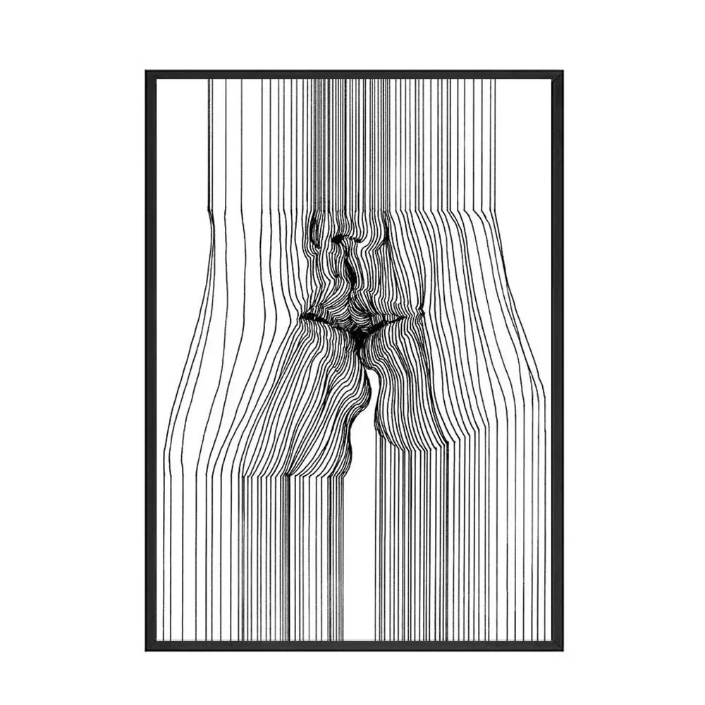 

Абстрактный женский портрет на холсте JKPICTURE