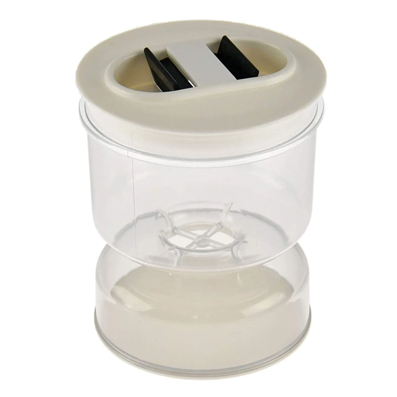 

Pickles Jar Dry And Wet Dispenser Pickles And Olives Hourglass Jar Container For Home Kitchen Separator Organizer