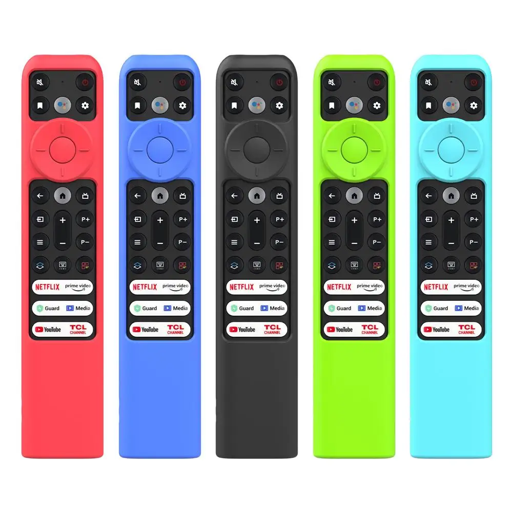

Silicone Case Cover Compatible For T-cl Rc902v Fmr1 Far2 Fmr4 Tv Remote Case Universal Protective Cover