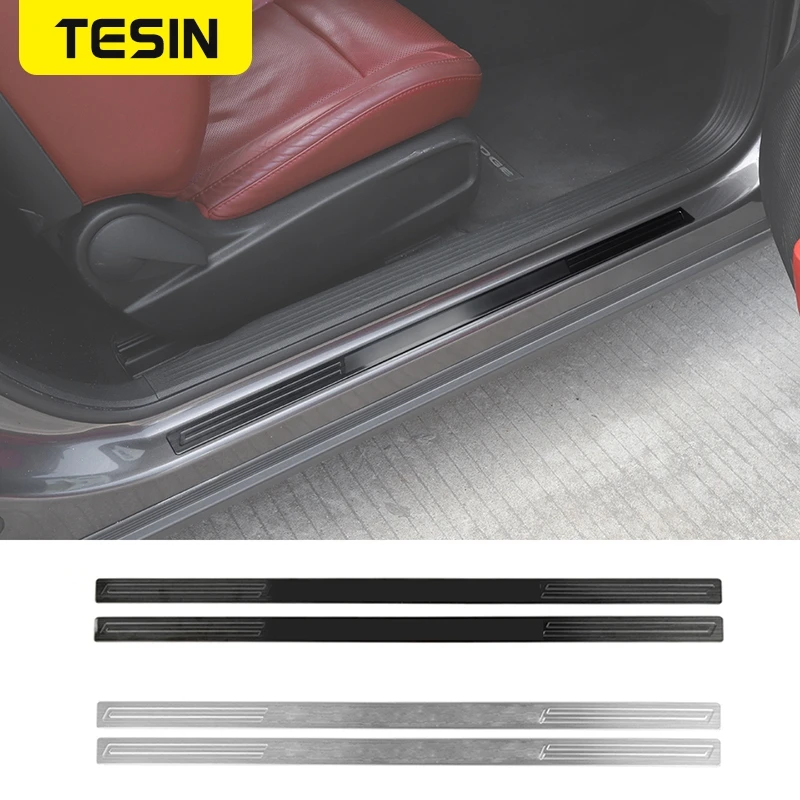 TESIN Защитная Накладка на порог для входной двери защитная Dodge Challenger 2009 +