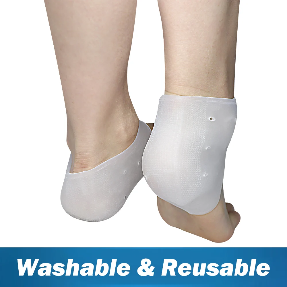 2 шт./упаковка гелевые протекторы для пяток