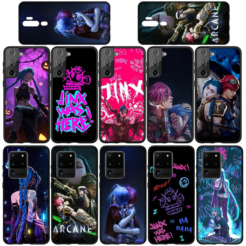 J-Jinxs-Poster A-Arcanes Soft Casing for Samsung Galaxy A10 A20 A22 A30 A31 A32 A50 A51 A52 A53 A72 A33 A71 Phone Cover Case