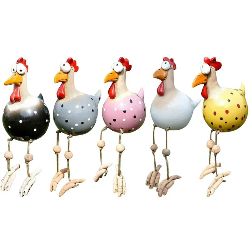 

Chick Decoration Statue Animal Statue Chicken Family Garden Decoration Chick Ornament Statue Indoor Outdoor Backyard Decorations
