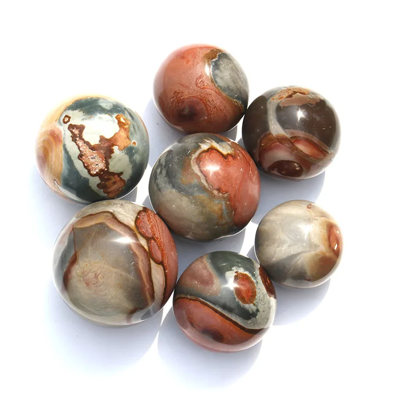 

1 шт., сферический хрустальный шар из натуральной яшмы, 300-400 г