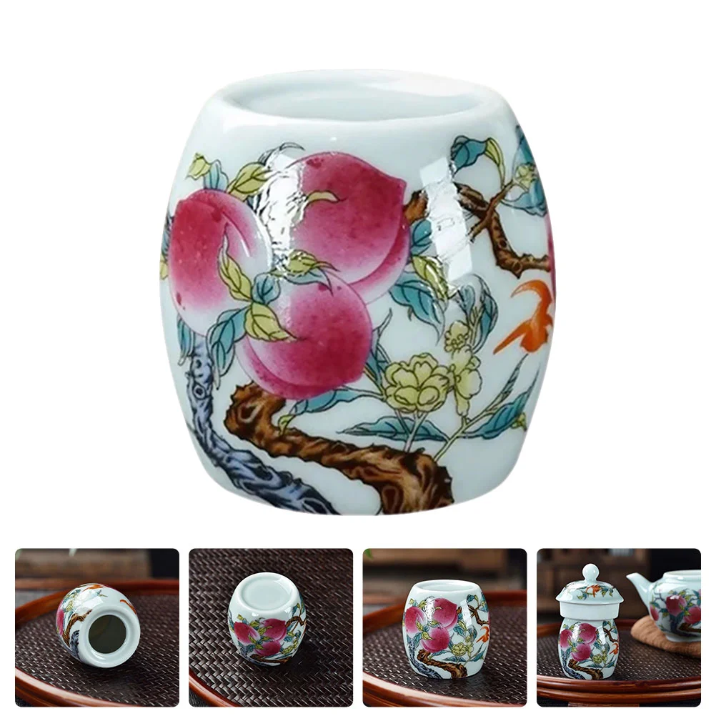 

Ceramic Teapot Lid Holder Colorful Teapot Cover Holder Chinese Style Teacup Cover Storage Stand Teacup Accessory for Tea Party