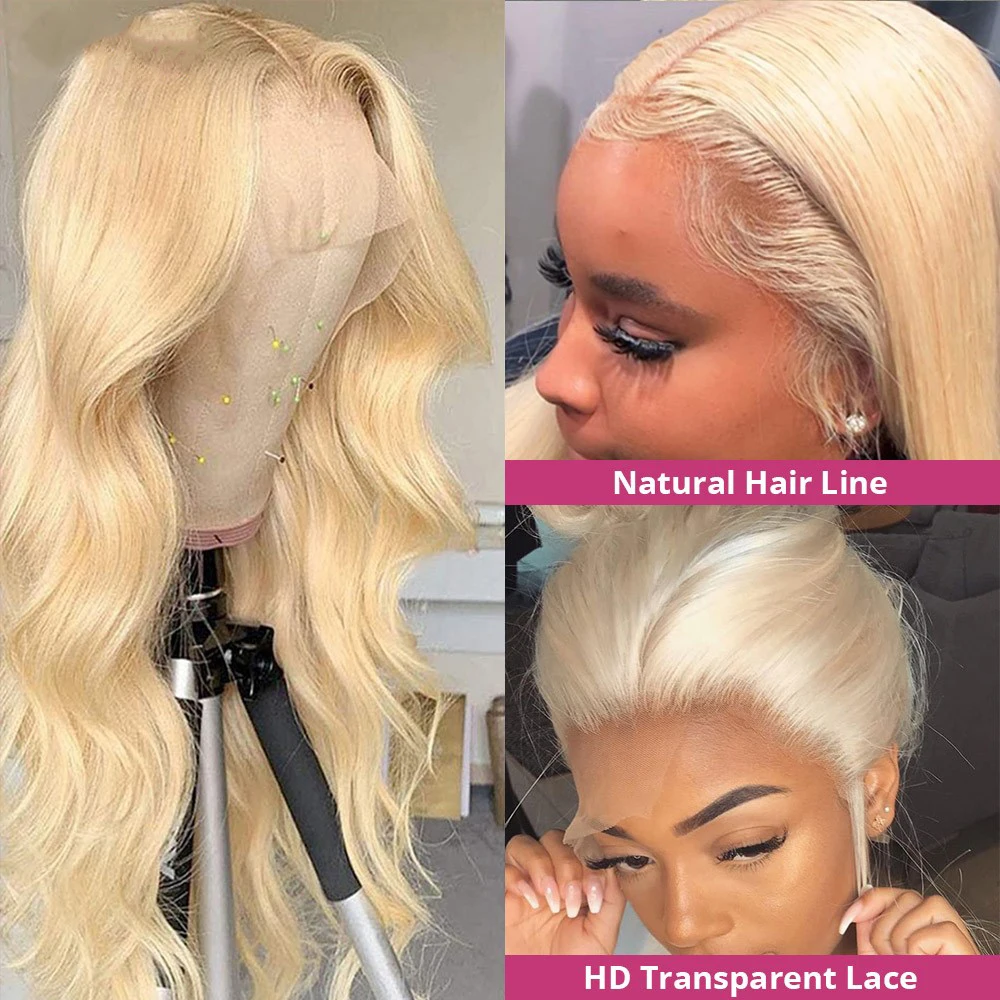 blonde front lace wig