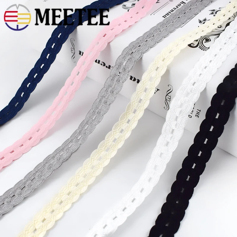 20/42M 15mm Mesh Spandex Elastic Band Baby Hair Decorative Stretching Buttons Tabs Loop Trim Tiny Ribbbon Strap Belt Accessories | Дом и сад