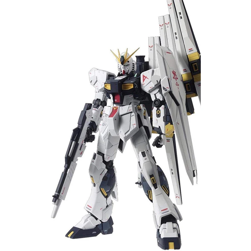 

Bandai Japanese Robot MG 1/100 Rx-93 Nu Gundam (Ver. Ka) Gunpla Assembled Resin Diorama Model Kit Toy Gift