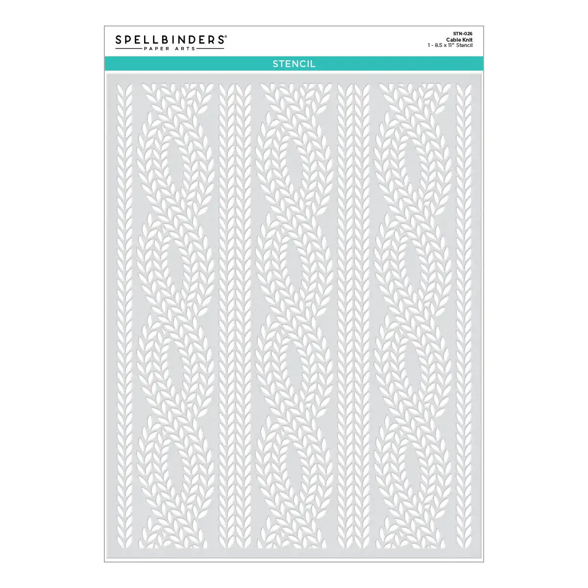 

Cable Knit Stencil Scrapbook Diary Decoration Embossing Template DIY Greeting Card Handmade 2022