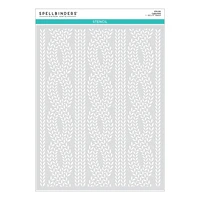 cable knit stencil scrapbook diary decoration embossing template diy greeting card handmade 2022