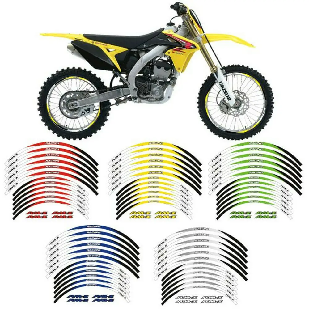 

«21» 19-дюймовые полосы на обод для SUZUKI RMZ 450 05-2022 RMZ 250 2004-2022