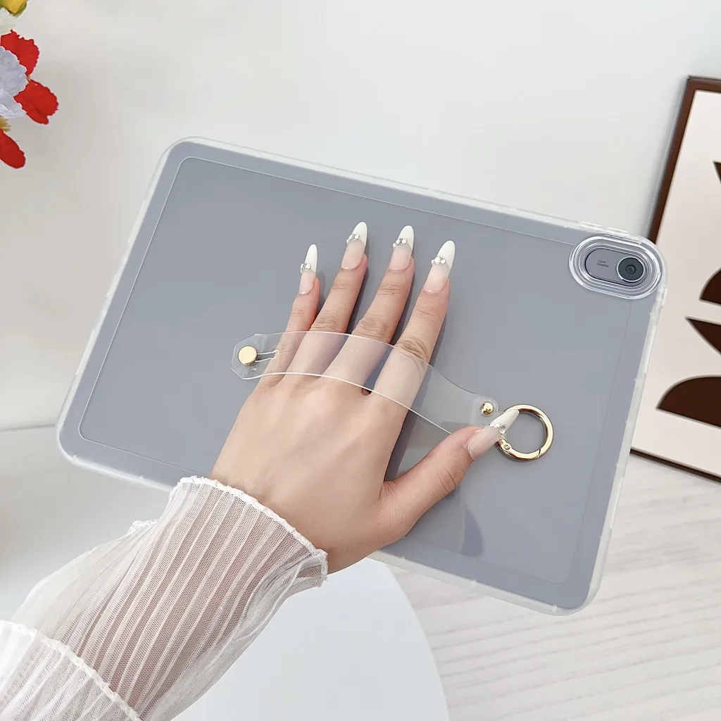 Для Huawei MatePad SE 11 2024 11.5 S Pro 10.8 Air PaperMatte 10 8 M6 T10S T10 SE10.1 4 Мягкий чехол с ремешком на