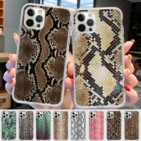 yndfcnb snake skin phone case for iphone 11 12 13 mini pro max 8 7 6 6s plus x 5 se 2020 xr xs case shell