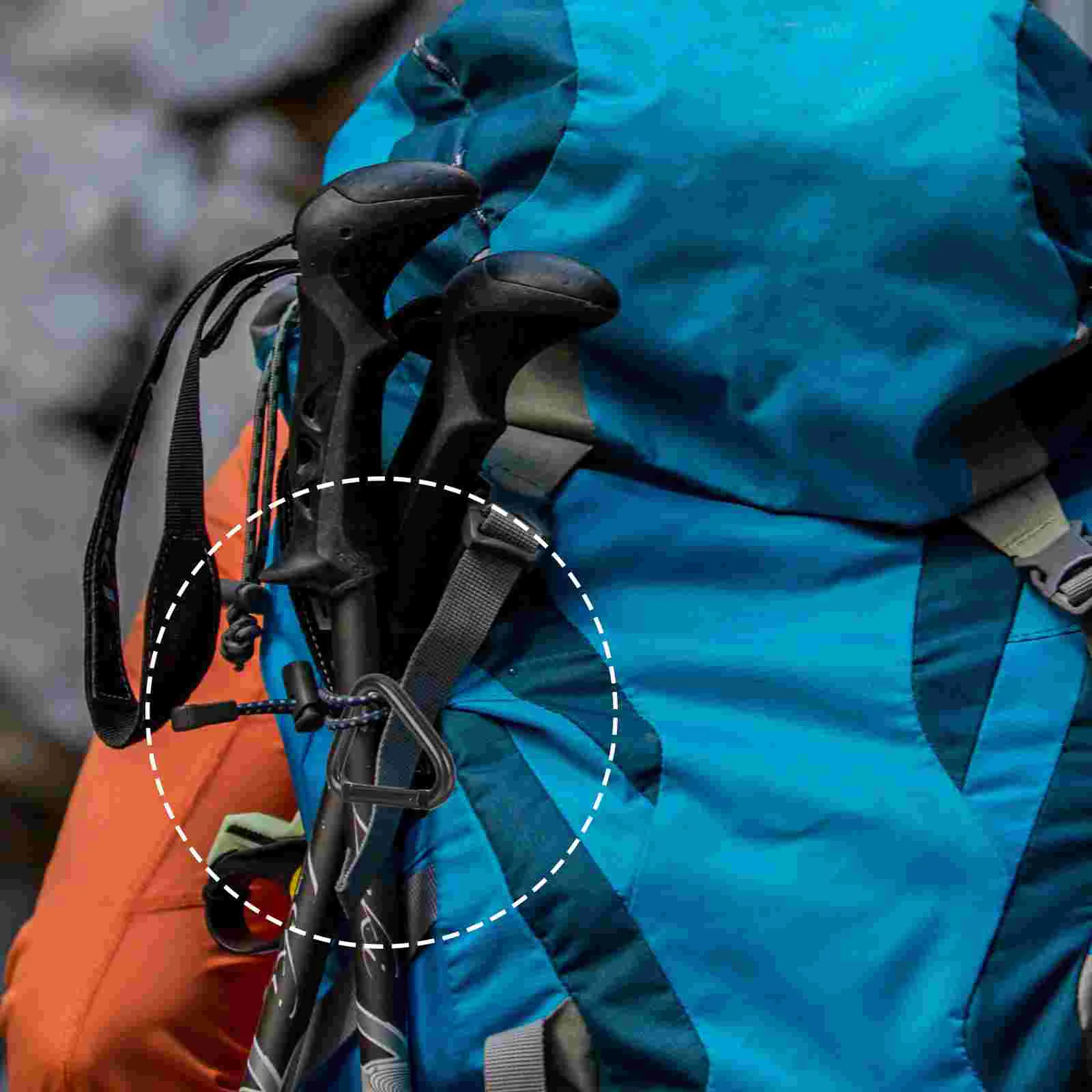 

3 Pcs Grapple Triangle Carabiner Travel Heavy Duty Clip Keychain Aluminum Alloy Big Hooks