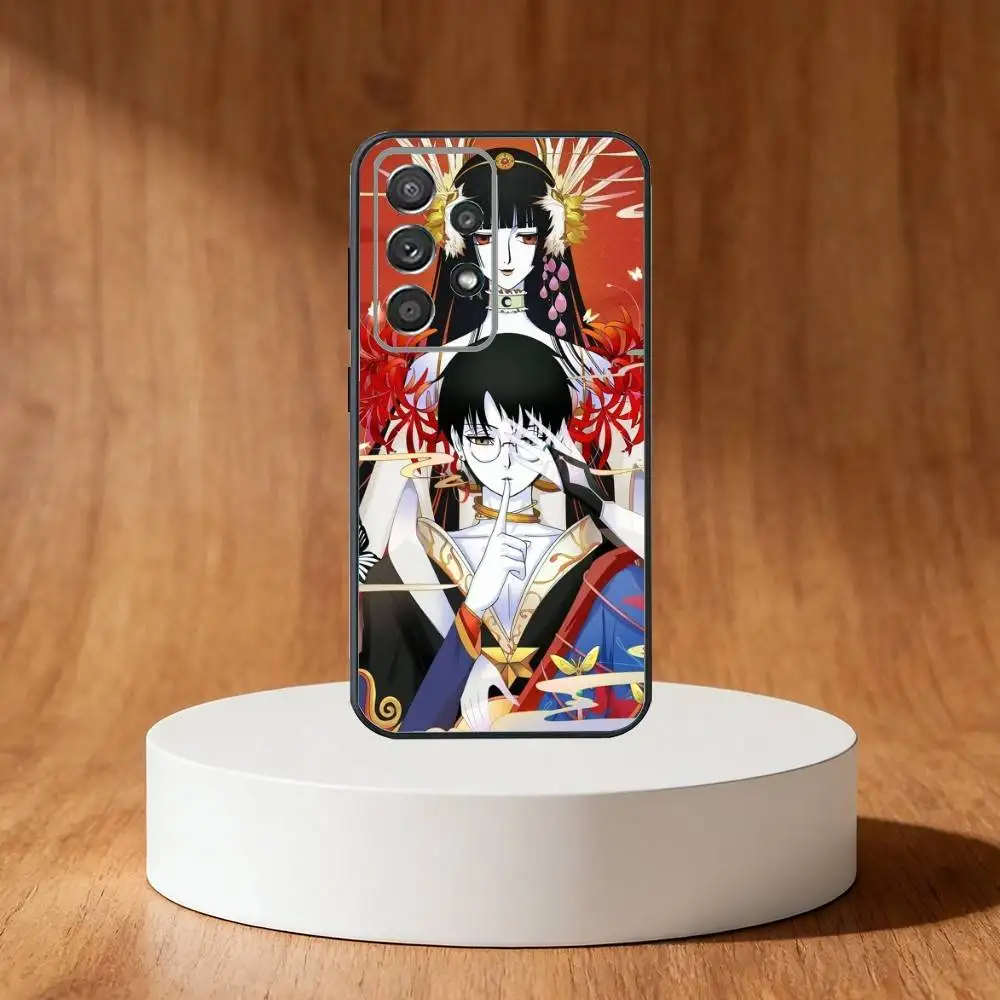 Фото Чехол для телефона xxxHOLiC Anime для Samsung S25, S24, S21, S22, S23, S30, Ultra, S20, Plus, FE, Note, 10, 9, 5G, черный №2