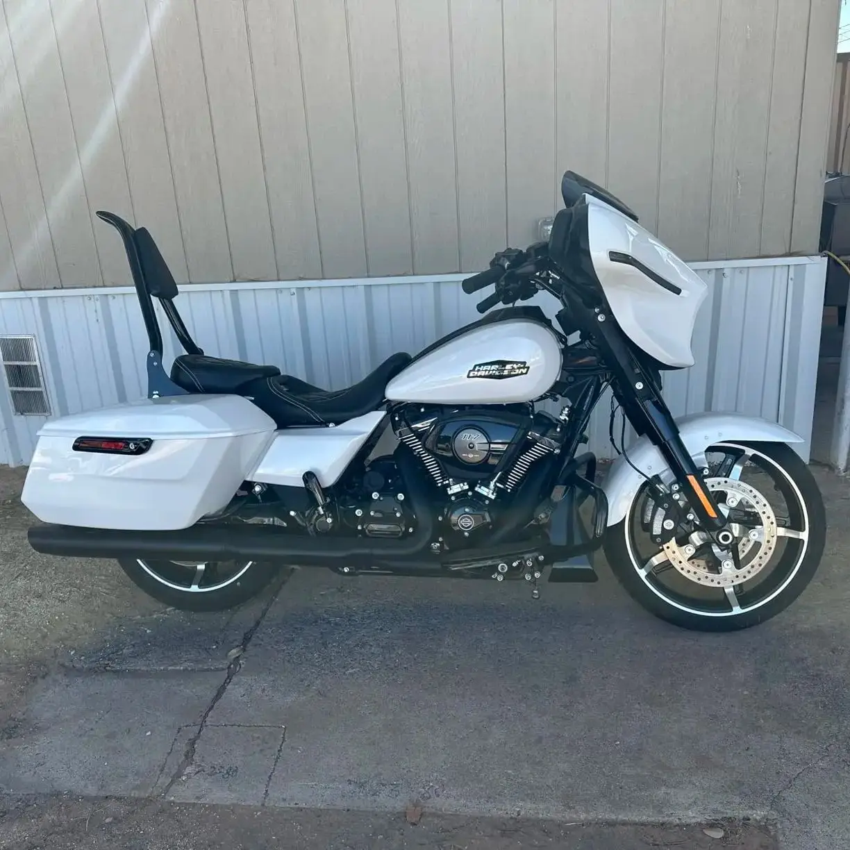 Задняя спинка Passeng для мотоцикла, багажник для Harley Touring Street Glide Electra CVO FLHTK Road King 2009-2025 (art.: 3920d2ed740f2) - 3920d2ed740f2