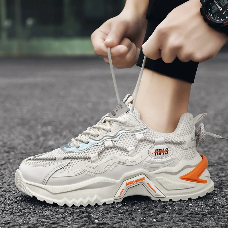 Men's Comfortable Casual Sneakers Adult Teenagers Students Outdoor Running Shoes Walking Shoes School sports shoes 39-44