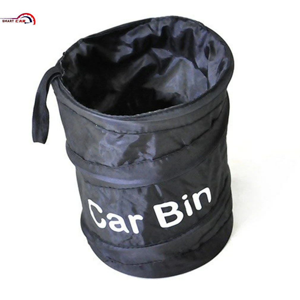 

Car Trash Storage Bin Spiral Durable Bucket Folding Trash Can Versatility Leak-proof Rubbish Practical Bucket