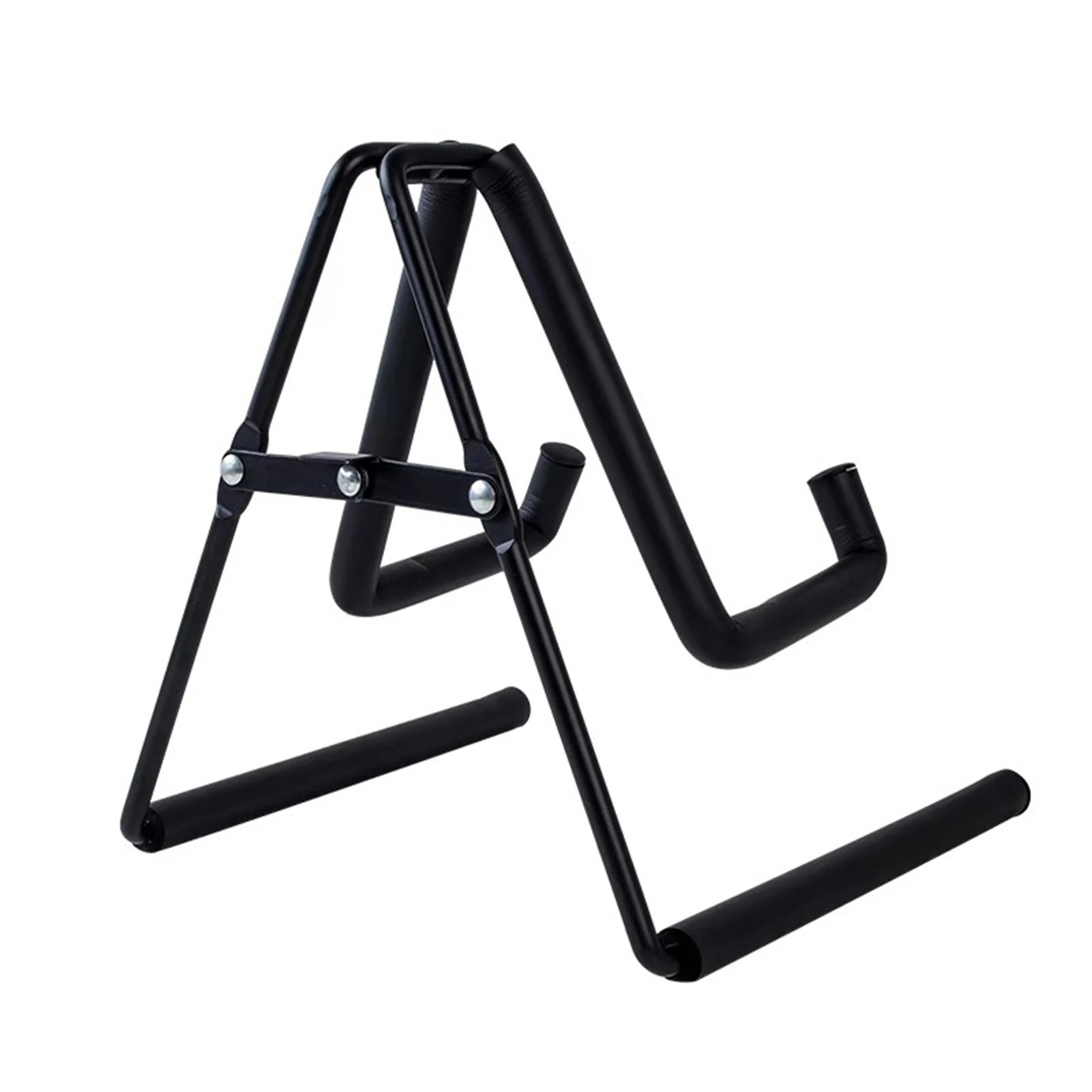 

Electric Acoustic Bass Stand Folding A-Frame Anti-skid Metal Guitar Ukulele Musical Rack Storage Holder Guitar Accessories