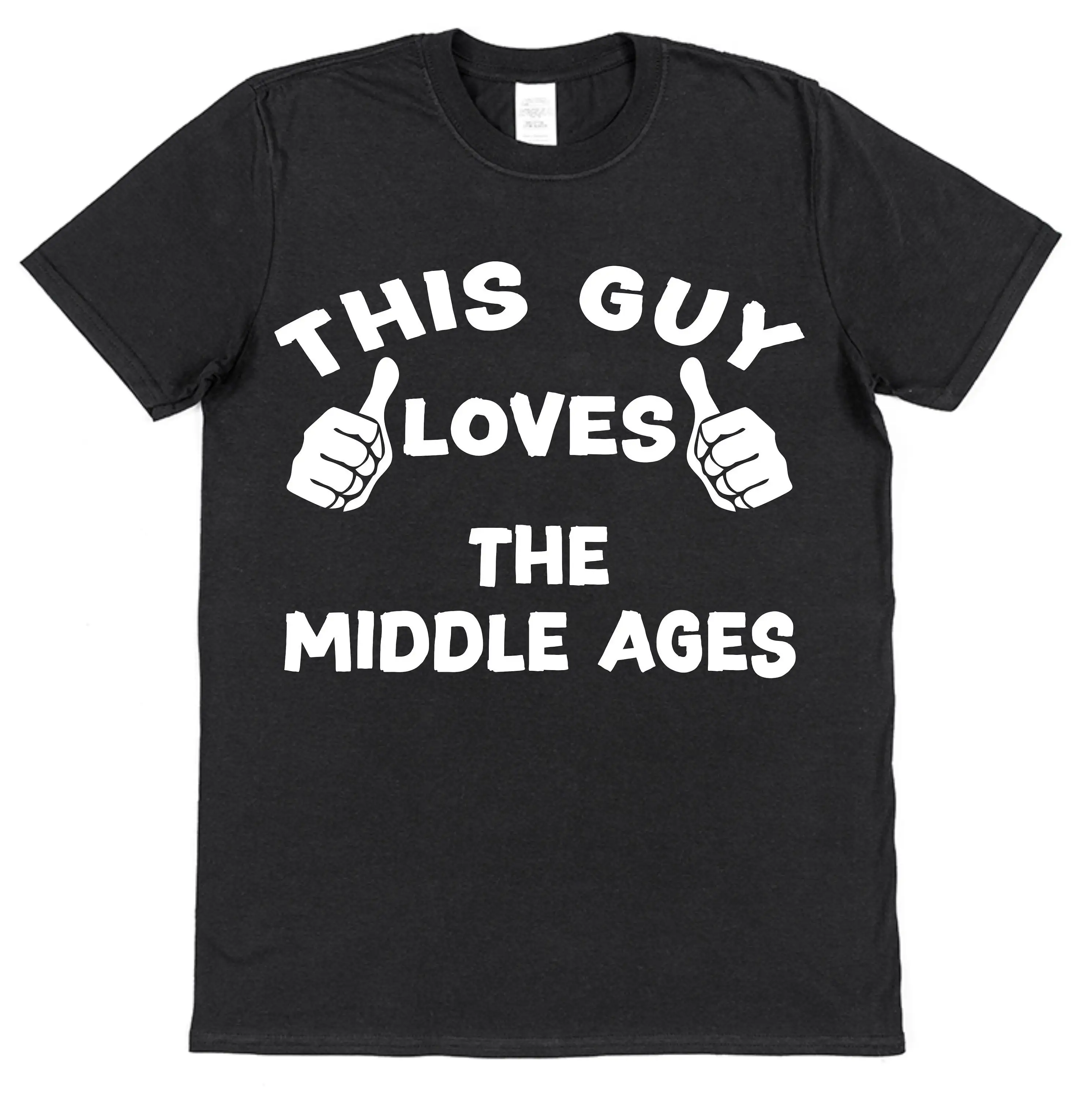 Футболка средневековья эта парень или девушка любит большого пальца слоган