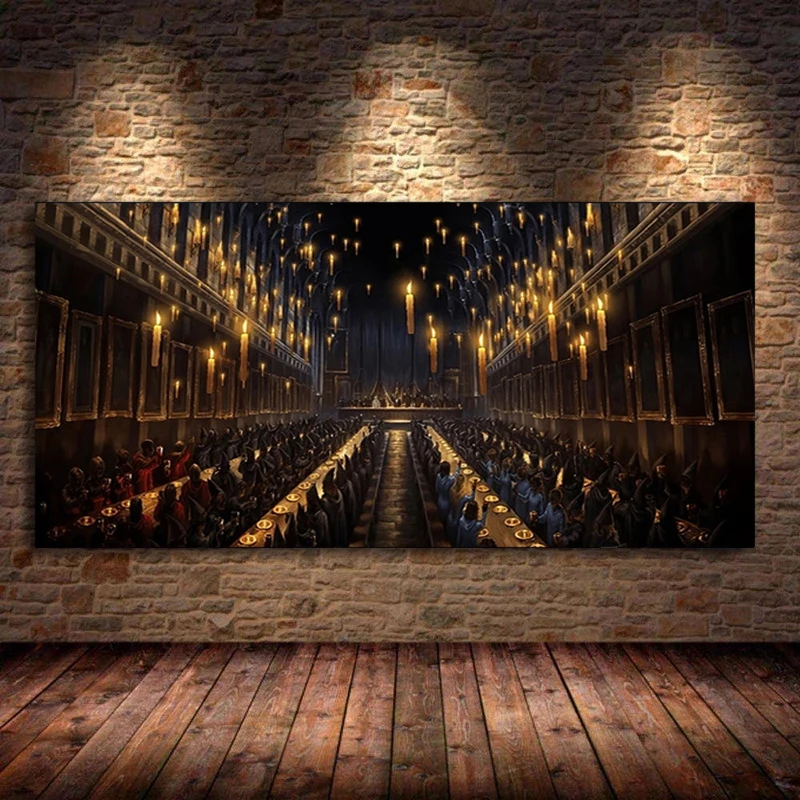 

Настенная картина Хогвартс