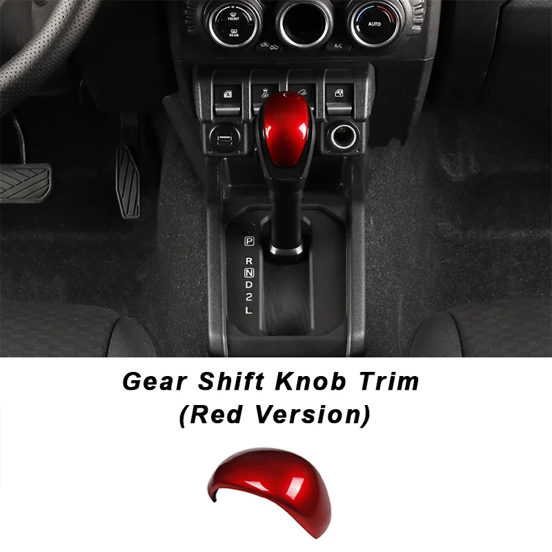 

Для Jimny ручка переключения передач Обложка для Suzuki Jimny JB64 Sierra JB74W 2019 2023 рамки аксессуаров для интерьера