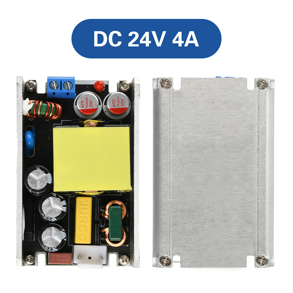 Импульсный источник питания occkic 100 Вт  DC24V 4A / 12V 8A с GaN