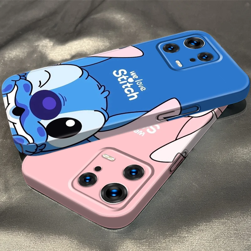 

Disney Lilo & Stitch Cute Art Phone Case For Xiaomi Mi 13 12 12S 12T 11 11i 10T 10 9 Ultra Pro Lite 5G Feilin Film Hard Cover